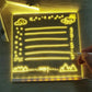 Cartaim™| LED Note Board with Colours