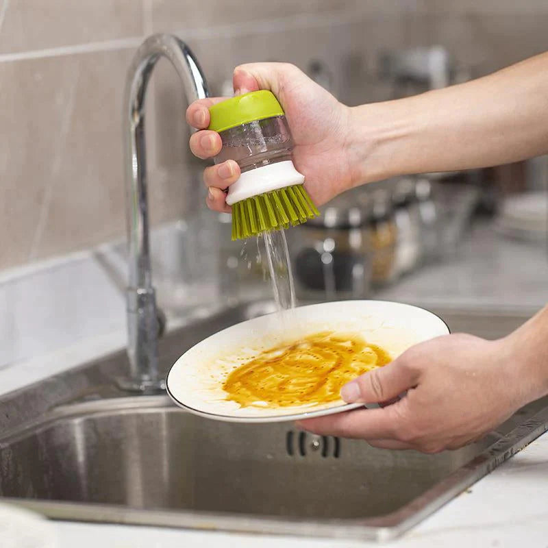 Multifunctional Pressing Cleaning Brush