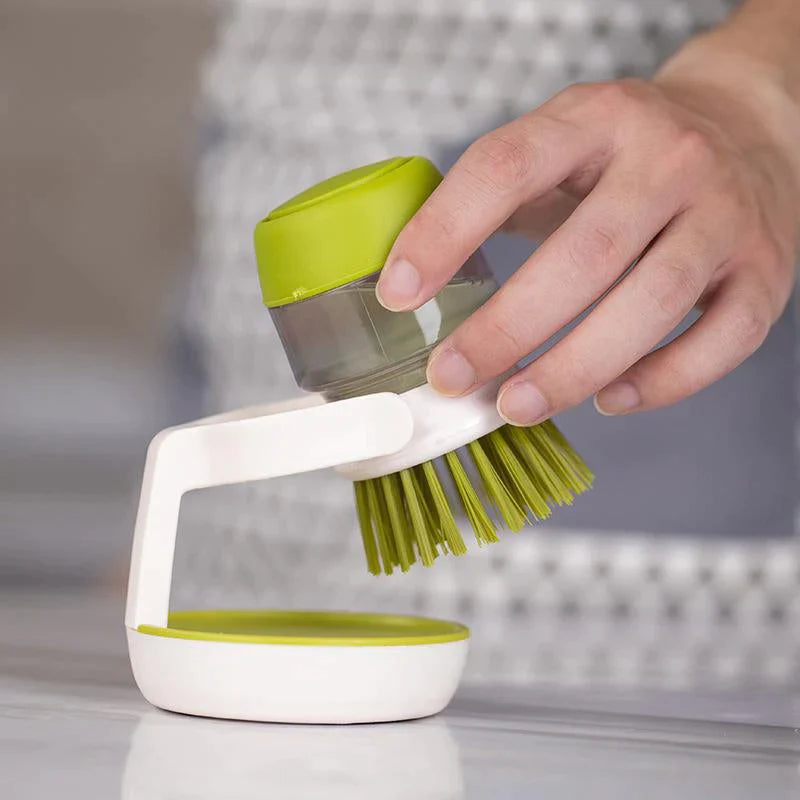 Multifunctional Pressing Cleaning Brush