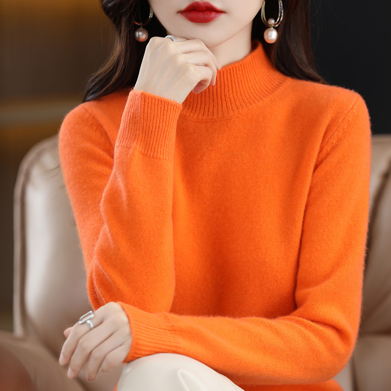 Cartaim™- Women High Neck Sweater