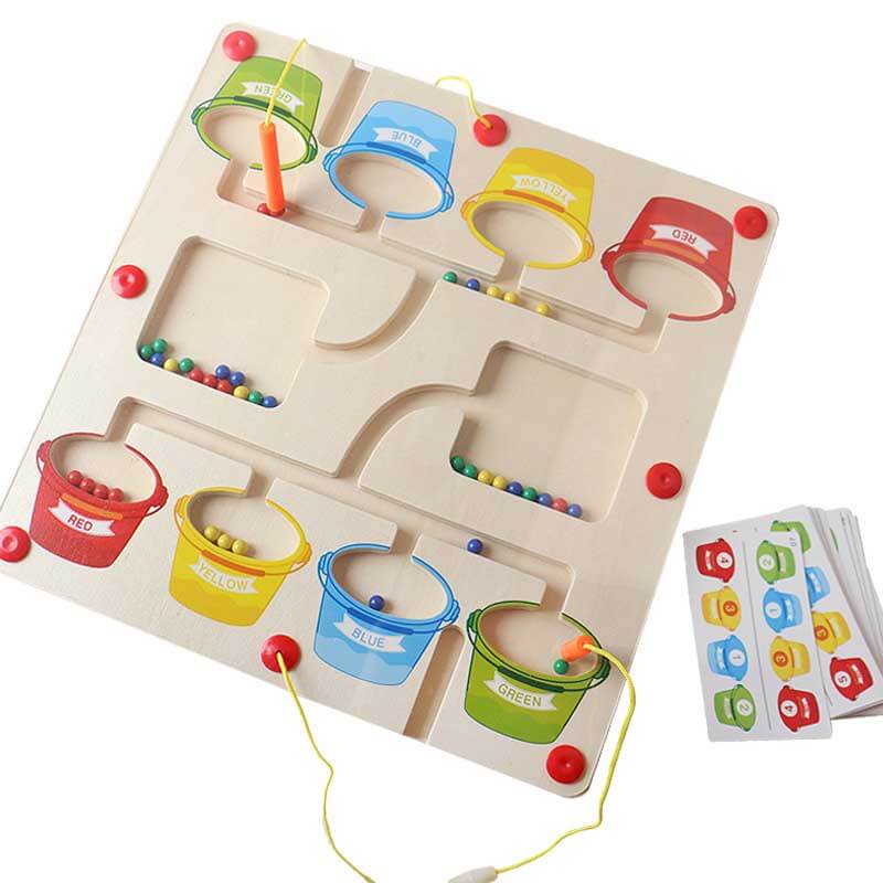 Cartaim™| Magnetic Color and Number Classification Counting Board