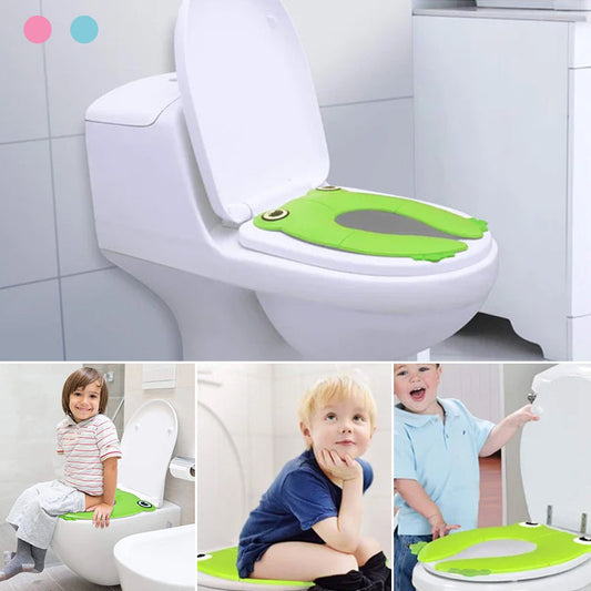 Cartaim™|  Baby Frog-Shaped Toilet Seat