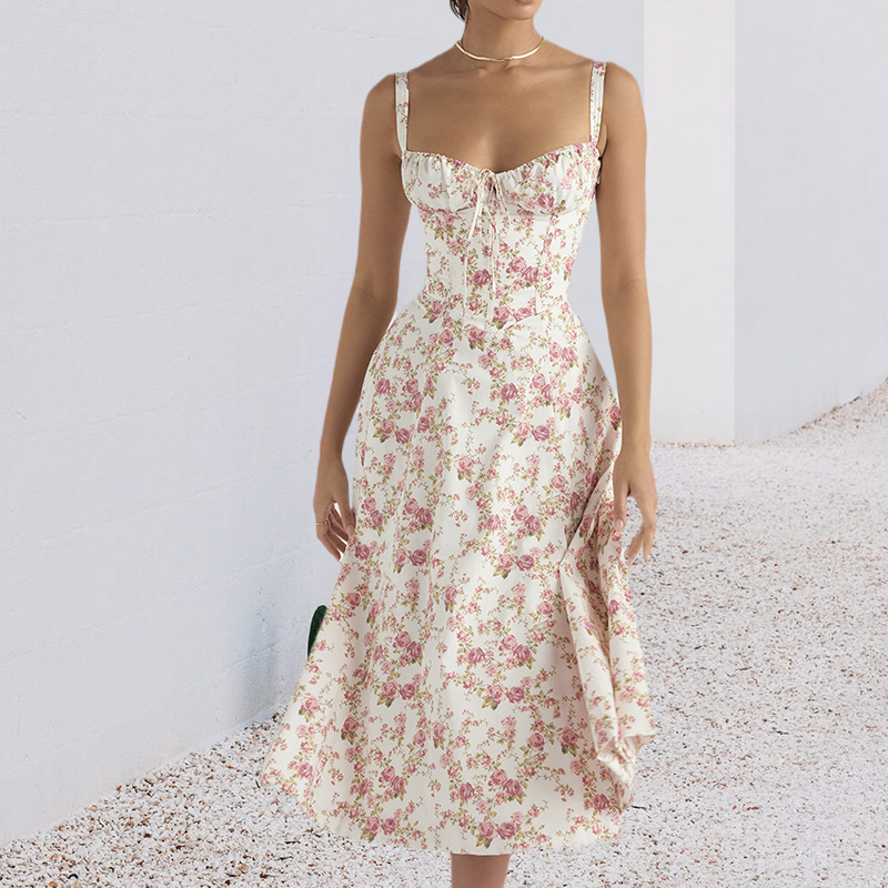 Cartaim™| Strapless summer dress