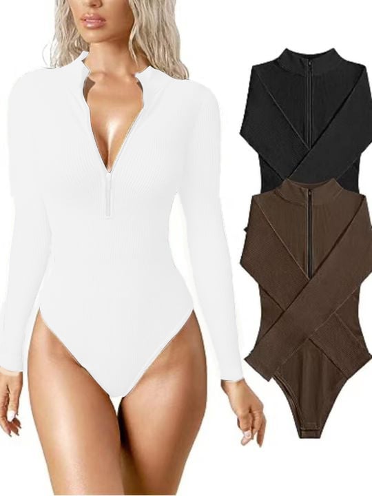 Cartaim™- Zip-Up Bodysuit