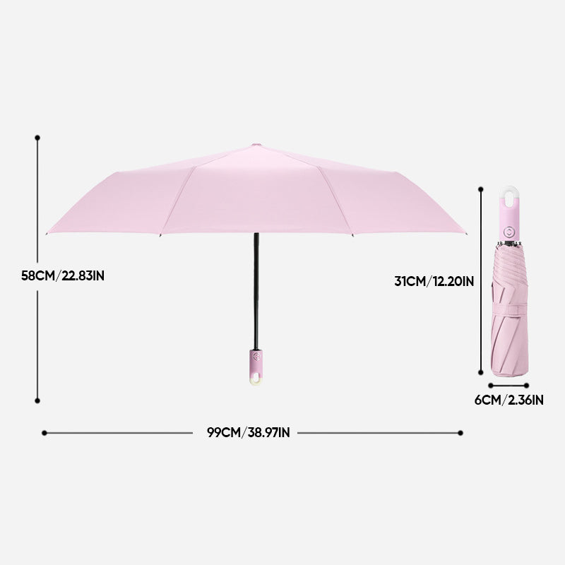 Cartaim™| Triple-Fold Self-Opening Umbrella