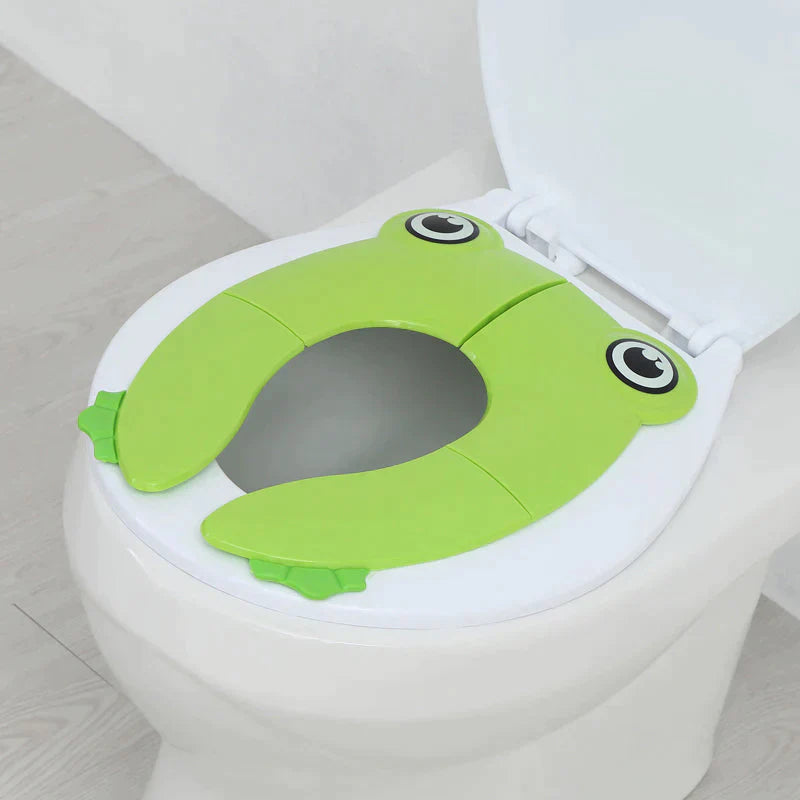 Cartaim™|  Baby Frog-Shaped Toilet Seat