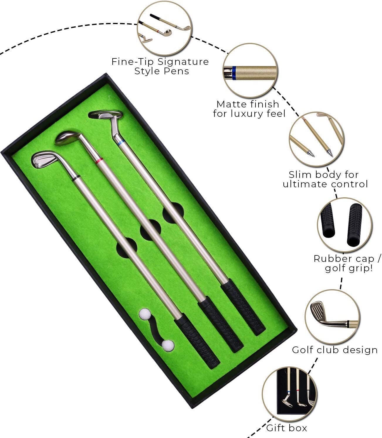 Cartaim™| Mini Desktop Golf Set