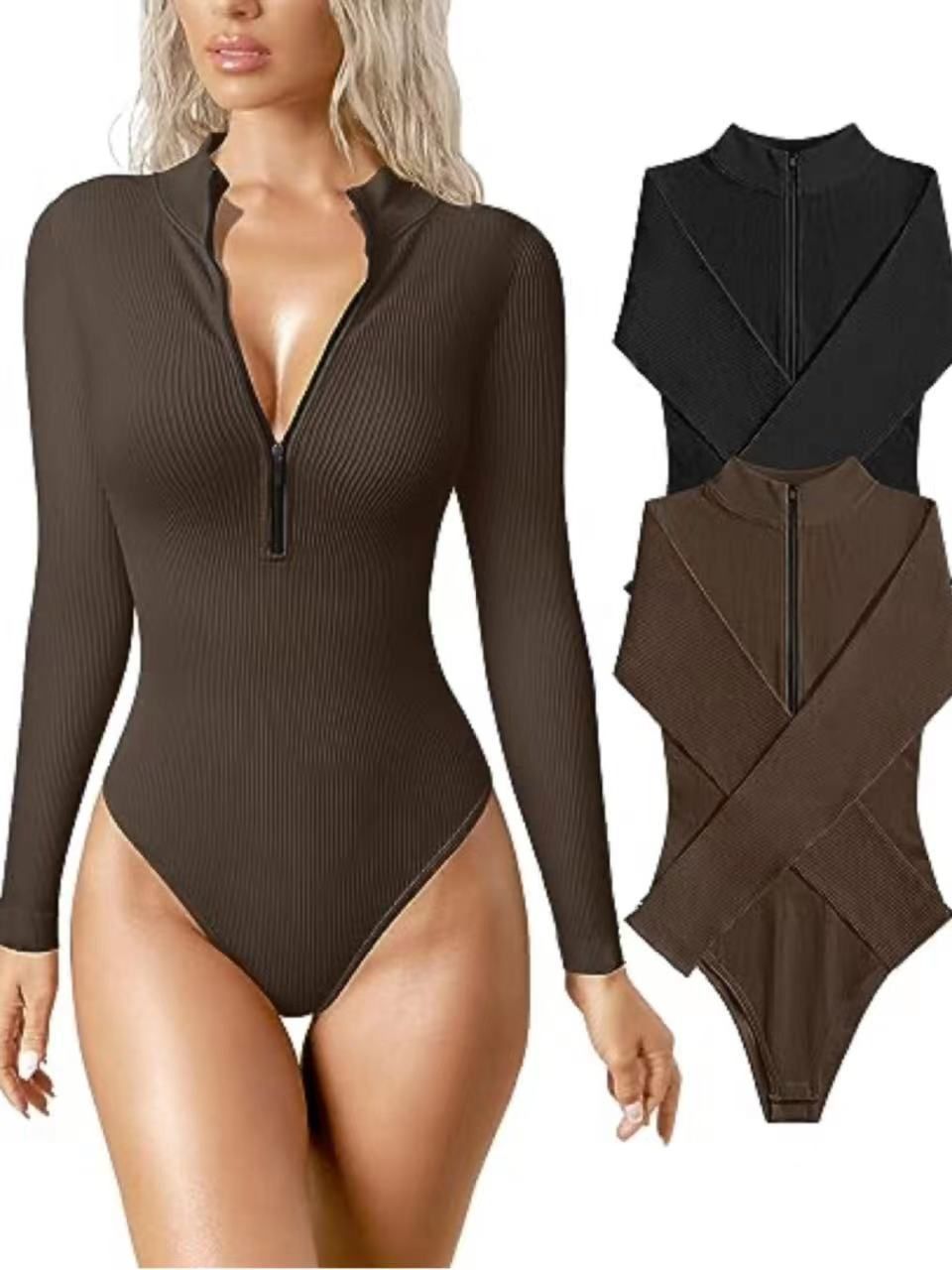 Cartaim™- Zip-Up Bodysuit