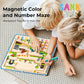 Cartaim™- Magnetic Color and Number Maze