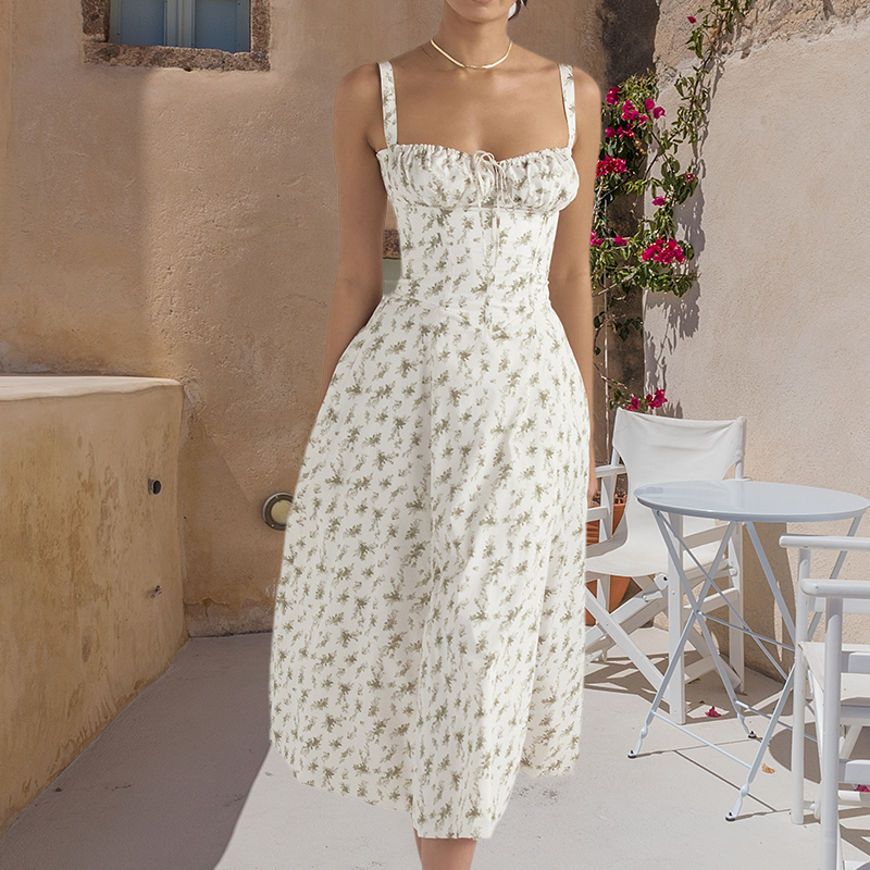 Cartaim™| Strapless summer dress