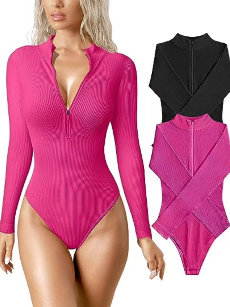 Cartaim™- Zip-Up Bodysuit