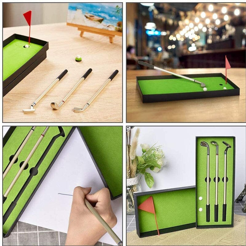 Cartaim™| Mini Desktop Golf Set