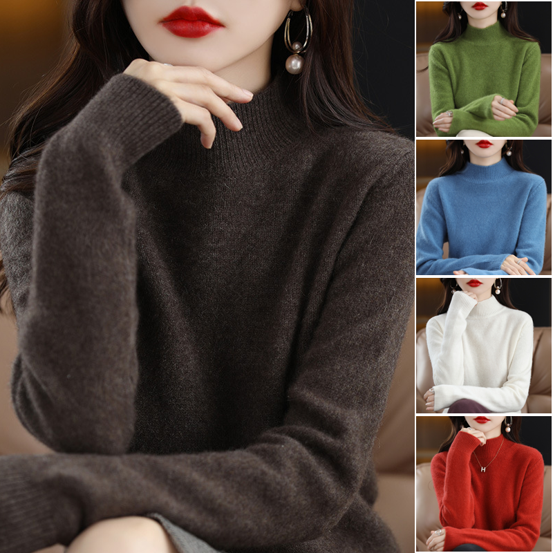 Cartaim™- Women High Neck Sweater