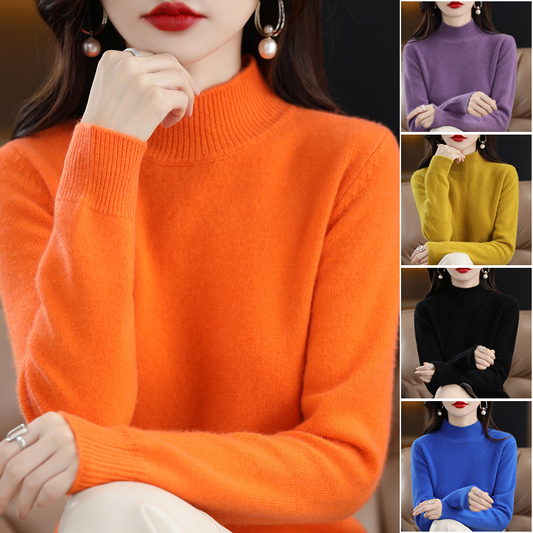 Cartaim™- Women High Neck Sweater