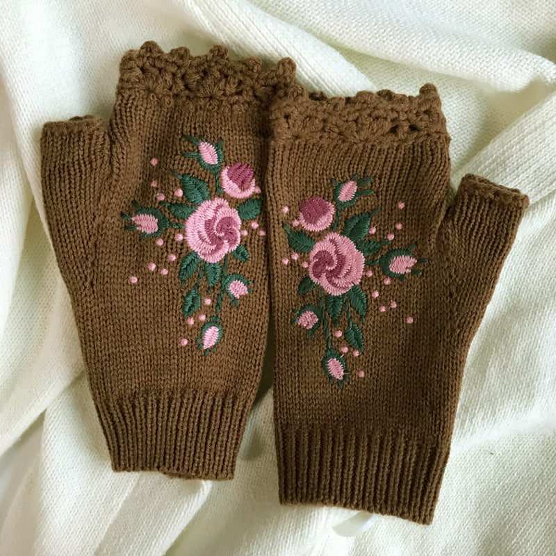 Cartaim™| Embroidered warm gloves